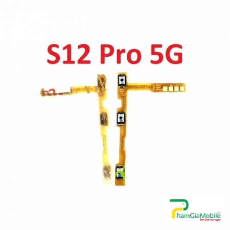 Dây Cáp Nút Nguồn Âm Lượng Vivo S12 Pro 5G Âm Lượng Power & Volume Button Flex Cable